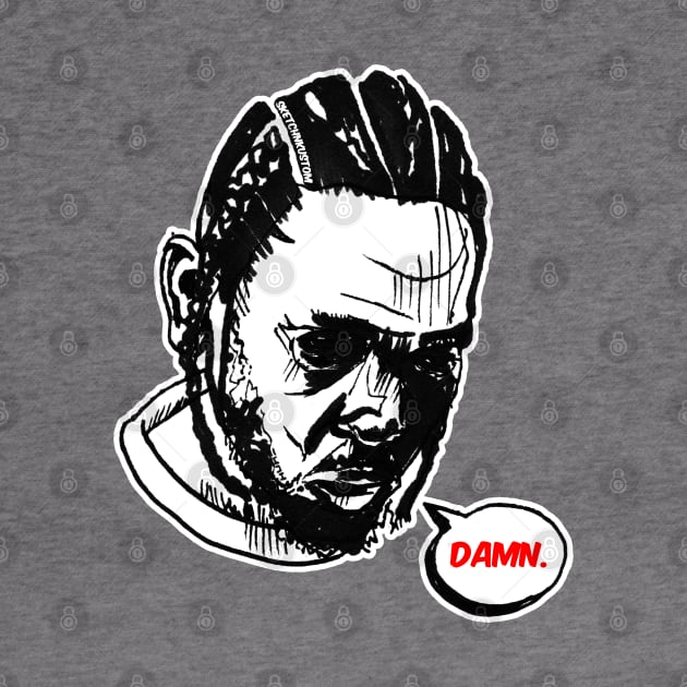 Kendrick DAMN by sketchnkustom